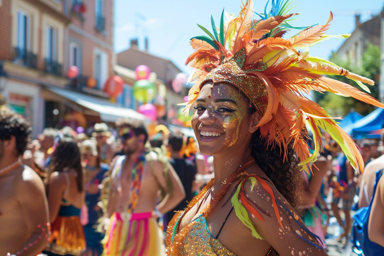 Foule en joie au festival de Niort, célébrant ensemble la fête locale dans une ambiance festive.